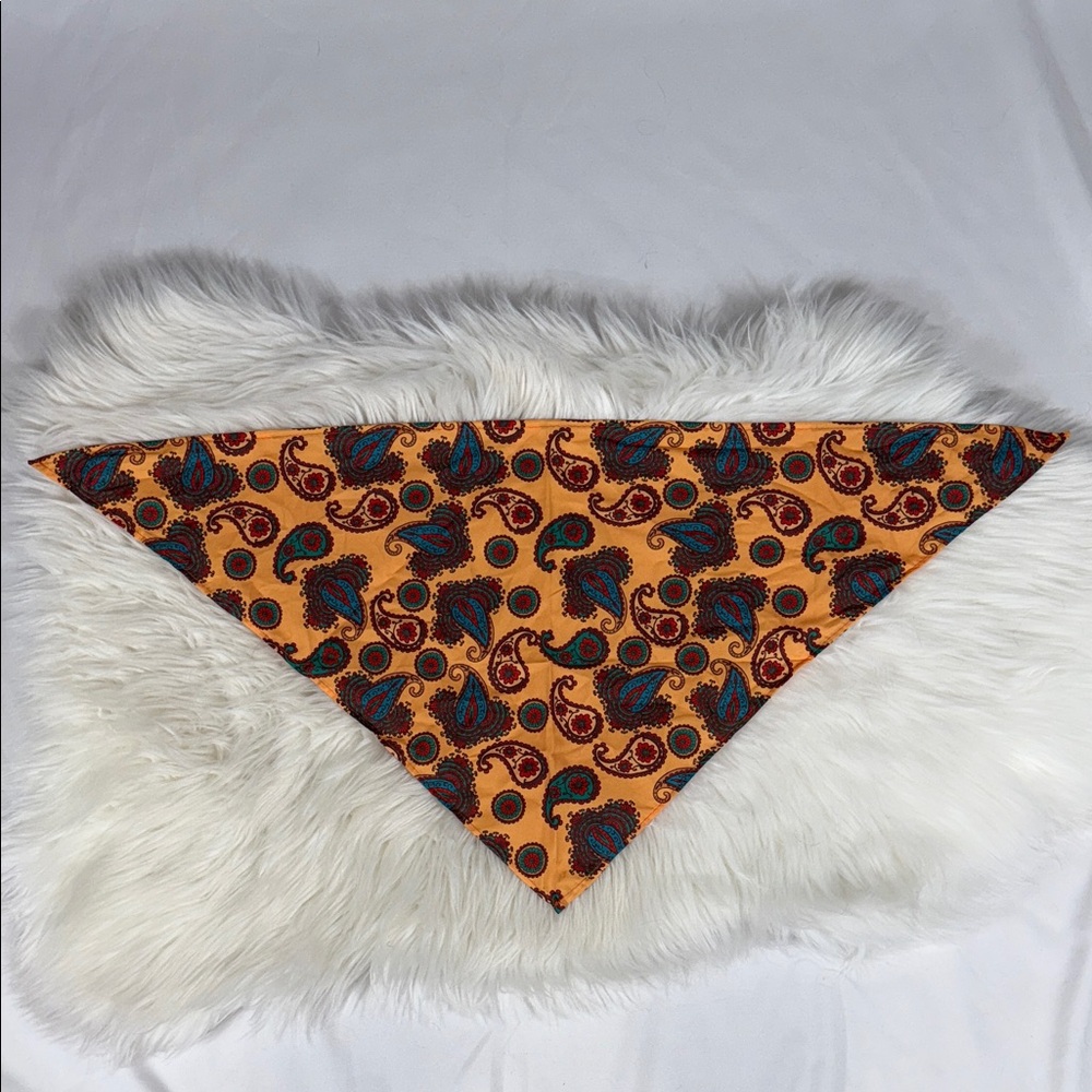 Paisley Dog Bandana Scarf